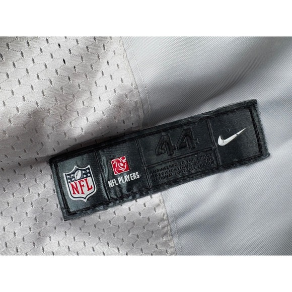 Nike Jets‎ #92 Williams NFL On Field Jersey Men's Size 44 Football White Green - Picture 8 of 12